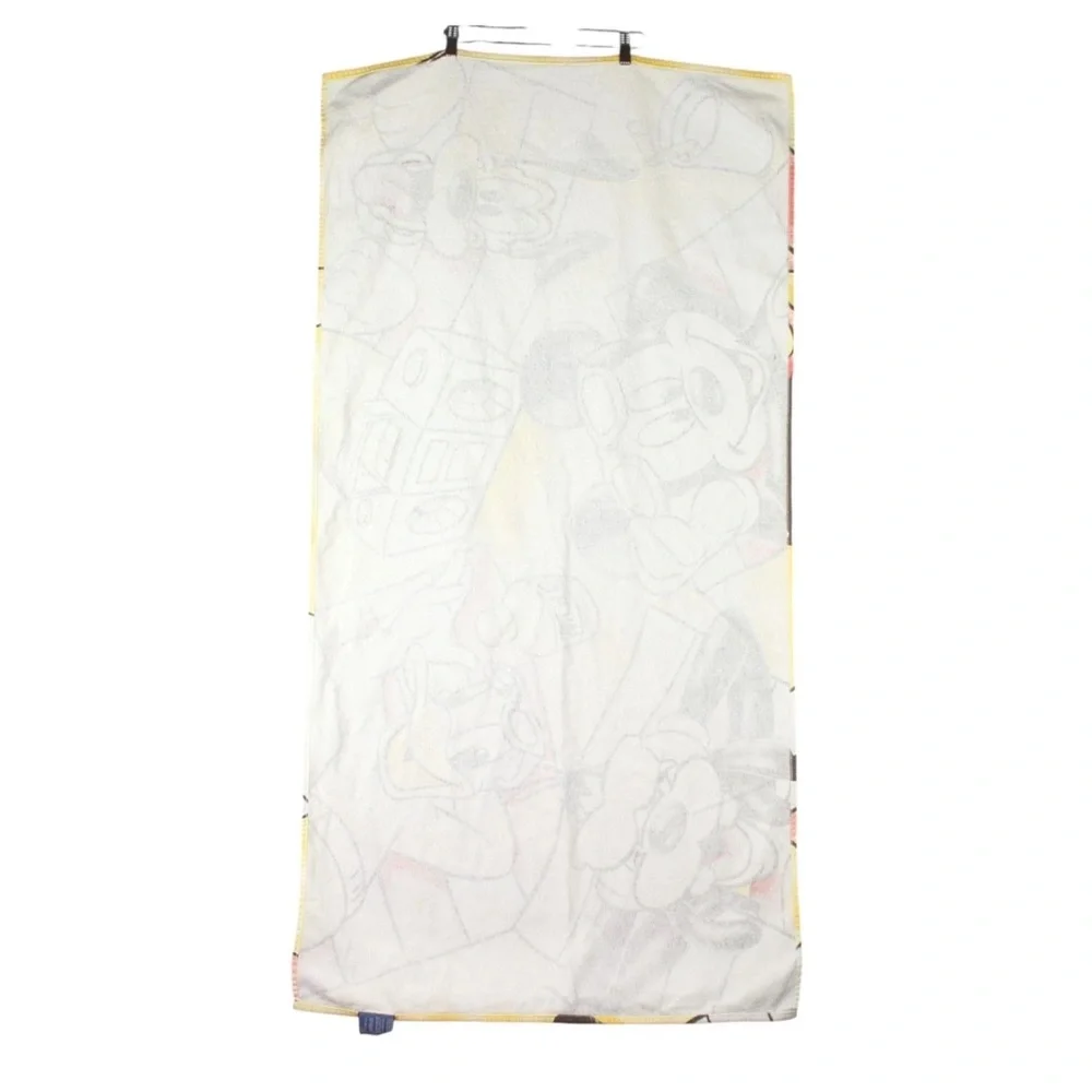Vintage Disney Unlimited Mickey Friends Beach Towel Goofy Pluto Donald 54